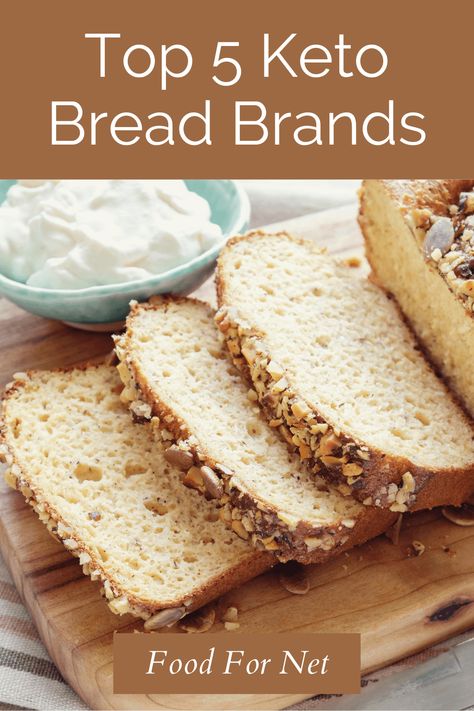 Being on a keto diet doesn't mean you need to avoid bread forever. There are plenty of delicious keto bread brands for you to try. #keto #bread Keto Bread Alternatives, No Egg Keto Bread, Oat Fiber Bread Recipes Keto, Fluffy Keto Brioche Bread, Best Low Carb Bread Store Bought, Low Calorie Bread, Bread Brands, No Carb Bread, Best Keto Bread