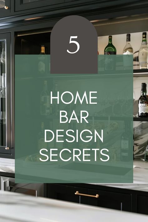 Create the perfect atmosphere at home with these 5 essential home bar design secrets. When designing your bar area, consider the style and functionality that complements your space. From excellent lighting to the perfect layout for social gatherings, each tip will help you curate a stylish yet practical home bar. Maximize your storage and make a vibrant statement with décor that suits your taste while impressing your guests. These insights will help transform your entertainment space into a relaxing retreat tailored for enjoyable moments. Cheers! Bar Counter Living Room, Decorating A Bar Area Counter Tops, Modern Bars For Home, Modern Wall Bar Ideas For Home, Wine And Whiskey Bar, Creating A Bar Area Small Spaces, How To Style Top Of Bar Cabinet, In Home Bar Room, Unique Home Bar Designs