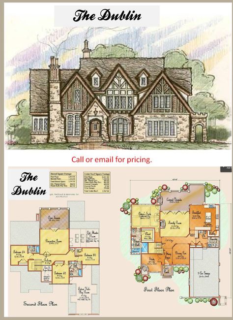 Country House Blueprints, Storybook House Floor Plans, Cute Cottage Floor Plans, British House Floor Plan, English Manor Floor Plan, Cottage Blueprints, Sims 4 Houses Layout, Vintage Floor Plans, Castle Floor Plan