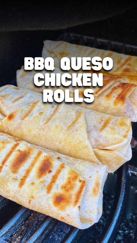 Indulge in the savoury delight of Queso Chicken Rolls, a perfect blend of grilled chicken, zesty lime, and a rich queso mixture. This recipe, seasoned with SPGO BBQ and taco spices, offers a flavorful twist wrapped in a crisp tortilla. Queso Chicken Tacos, Chicken Rolls Recipe, Taco Spices, Queso Chicken, Rolled Chicken Recipes, Taco Spice, Chicken Rolls, Grill Accessories, Bbq Grill