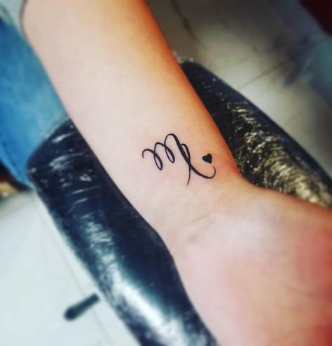 Virgo Signs With Symbols 2 Virgo Tattoo With Butterfly, Virgo Signs Tattoo, Virgo Symbol Tattoo For Women, Virgo Behind Ear Tattoo, Leo And Virgo Tattoo Together, Small Virgo Tattoo Ideas Girly, Virgo Tattoo Finger, Virgo Wrist Tattoo, Cute Virgo Tattoos