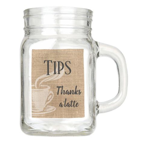 Coffee Shop Tip Jar Ideas, Fun Coffee Shop, Tip Jar Ideas, Funny Tip Jars, Truck Lettering, Cafe Business, Thanks A Latte, Tip Jar, Chalkboard Ideas