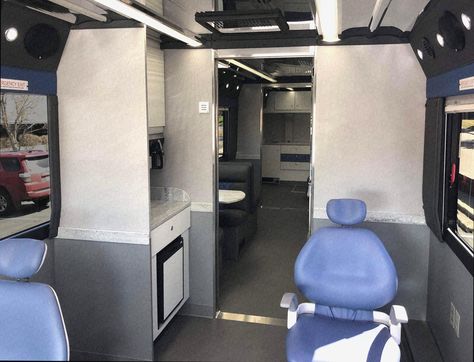 Home - Mobile Clinics on a Bus - Mobile Dental, Medical Buses by Odulair Mobile Clinic, Medical Specialties, Mobile Office, Container Architecture, Hospital Design, Modular Building, University Of Southern California, Low Income, Med Spa