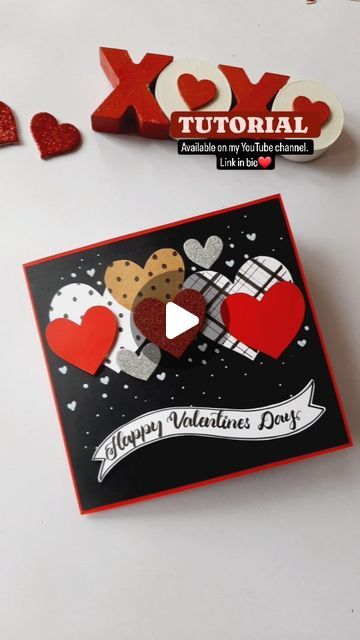 Gayathri Dasari on Instagram: "VALENTINE’S DAY POP-UP CARD ❤️ TUTORIAL available on my YouTube channel. Link in bio ❤️   #valentinesgift #diygifts #handmadecards #tutorial #youtube #handmadegifts #giftsideas #reelsinstagram #giftsforher #giftsforhim #valentinesdaygift #lovecards" Interactive Valentine Cards Diy, Card Tutorial, Pop Up Cards, Love Cards, Virtual World, Valentine Day Cards, My Youtube Channel, Diy Cards, Valentines Cards