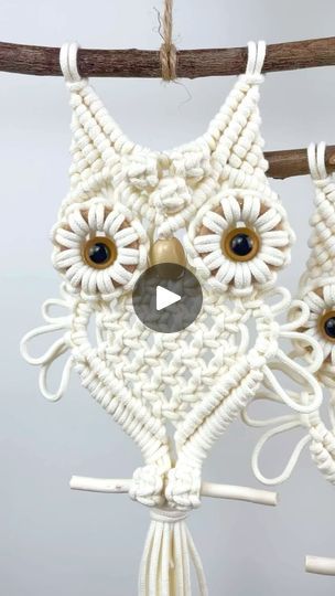 4.8K views · 90 reactions | Mini Owl PDF tutorial is available in PDF knot guide and in DIY kit 🦉. Comes with step by step photos with fully instructions and materials for macrame beginners!!!! Find both at link on bio👆🏻  #macrameowl #macrameowls  #macramelove #fiberarts #bohemianliving  #bohochicstyle #macramemovement  #macramewallhanging #macramedecor #handmadedecor #macramewallart #modernmacrame #macrameart #macramecommunity #macramemakers #macrameplanthanger | Miss Knottie Macrame Macrame Beginners, Macrame Owls, Owl Macrame, Knot Guide, Owl Tutorial, Knots Guide, Macrame Owl, Macrame Patterns Tutorials, Macrame Wall Art