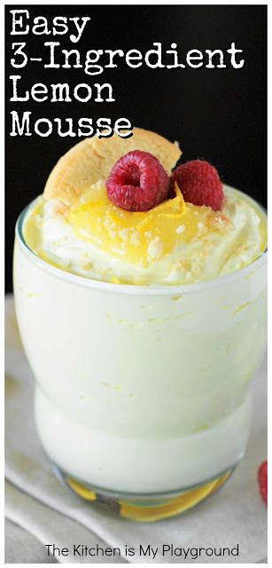 Lemon Mousse Recipe Easy, Lemon Mousse Recipe, Mousse Recipes Easy, Lemon Desserts Easy, Lemon Mousse, Mousse Dessert, Lemon Dessert Recipes, Easy No Bake Desserts, Mousse Recipes