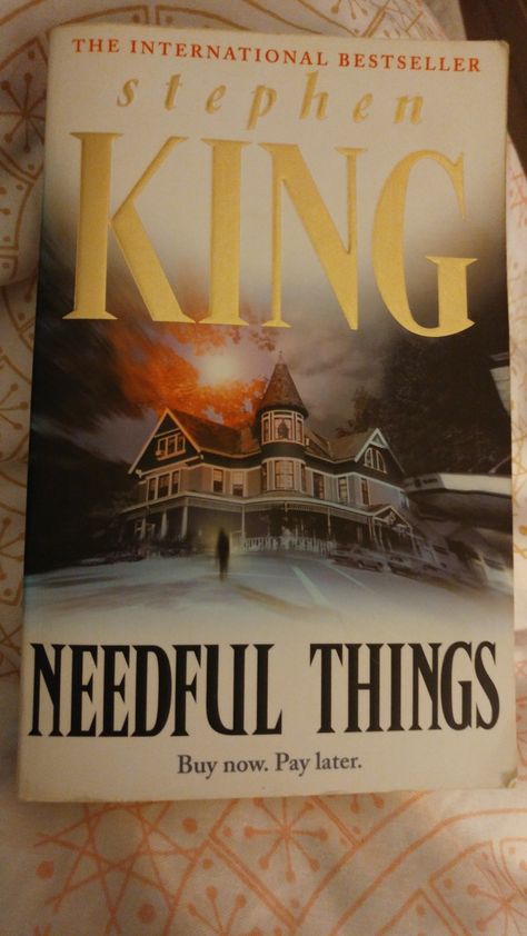 Needful Things by Stephen King Needful Things Stephen King, Needful Things, Book List, Stephen King, Book Lists, Novelty Sign, Books