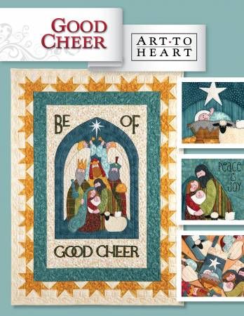 Good Cheer nativity scene patterns from Art-to-Heart for Christmas.