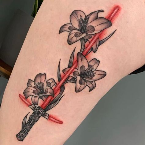 Star Wars Tattoo Matching Tats, Flower Wrist Tattoos, Sibling Tattoos, Petite Tattoos, Tasteful Tattoos, Star Wars Tattoo, Different Tattoos, Disney Tattoos, Dope Tattoos