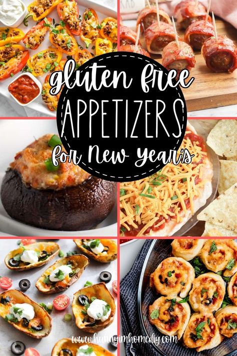 gluten free appetizers and finger foods for new year's eve Gluten Free Appetizers Easy, Gluten Free Christmas Appetizers, Gluten Free Potluck, Appetizers Gluten Free, Gluten Free Finger Foods, Silvester Snacks, Gluten Free Party Food, Gluten Free Party, Dairy Free Appetizers