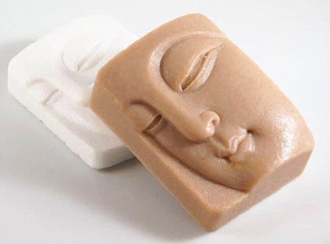 Buddha Soap - Camel Brown Decorative Soap Vegan Soap Carving Sculpture, Soap Sculpture Easy Ideas, Diy Soap Carving, Soap Sculpture, Easy Chords, Soap Art, Soap Design, Soap Carving, Buddha Face