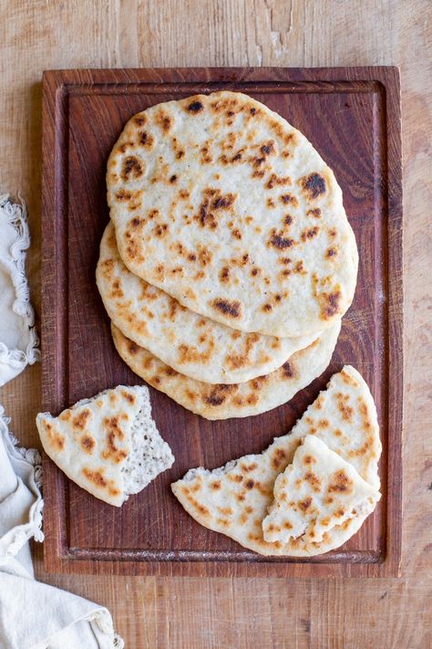 Sourdough Flatbread Recipe, Gluten Free Flatbread Recipe, Gluten Free Naan Bread, Gluten Free Pita Bread, Gluten Free Naan, Gluten Free Pita, Gluten Free Flatbread, Vegan Breads, Flatbread Recipe