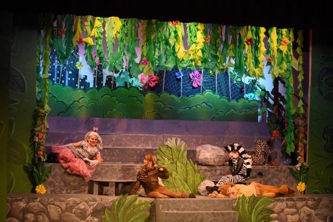 Madagascar Jr. Lion King Play, Jungle Creatures, Peter And The Starcatcher, Lion King Jr, Stage Production, Broadway Costumes, Mickey Safari, Community Theater, Arts Integration