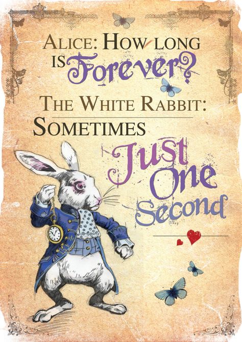 Quotes Alice In Wonderland, Alice And Wonderland Quotes, The White Rabbit, Dark Disney, Wonderland Quotes, Forever Quotes, Alice In Wonderland Party, Mad Hatter Tea, Download Wall Art