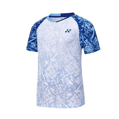 Badminton Jersey Design, Sports Jersey Outfit, Jersey Design Ideas, Sport Uniform, Badminton Jersey, Rumah Minecraft Sederhana, Badminton T Shirts, Badminton Shirt, Cricket T Shirt