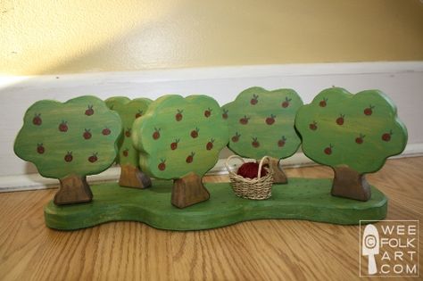 orchard Wooden Gnomes, Wee Folk Art, Wooden Apple, Wooden Objects, Accessories Craft, Waldorf Crafts, Wee Folk, Diy Kids Toys, Homemade Toys