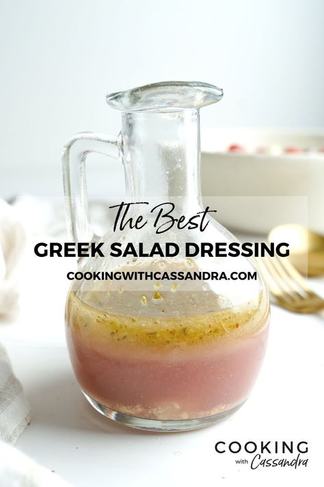 This Greek salad is loaded with healthy vegetables and is full of strong flavors, paired with a zesty salad dressing. So easy and fun to make! Traditional Greek Salad Recipe, Greek Dressing Recipe, Zesty Salad Dressing, Classic Greek Salad, Greek Salad Dressing Recipe, Catering Recipes, Best Greek Salad, Greek Salad Recipe, Traditional Greek Salad