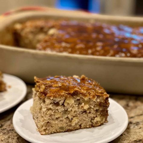 Apple Dapple Cake Apple Dapple Cake, Apple Dapple, Brown Sugar Glaze, Sugar Glaze, Pie Cake, Apple Desserts, Eat Dessert First, Fresh Apples, Yummy Sweets