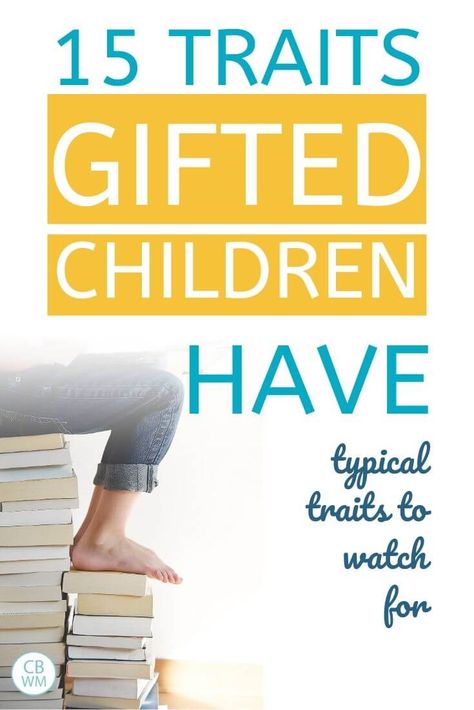 15 traits gifted children have. Typical traits of giftedness to watch out for. The most typical characteristics of gifted children. Check this list and discover if your child might be gifted.  #gifted #giftedchildren Gifted Children Characteristics, Gifted Kid, Baby Wise, Healthy Person, Gifted Children, Parenting Help, Baby Care Tips, Gifted Education, Helping Children