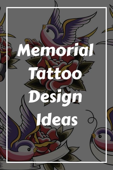 If your looking for a huge collection of Memorial Tattoo Design Ideas, then this is for you, we have hundreds of them. Memorial Tattoo Quotes, Memorial Tattoo Designs, Tribute Tattoos, Growing Old Together, Infinity Sign, Memorial Tattoo, Tattoo Design Ideas, Memorial Tattoos, Flock Of Birds