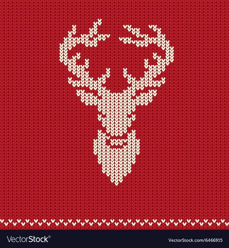 Deer Knitting Pattern, Beaded Belts Patterns, Deer Cross Stitch, Deer Quilt, Deer Vector, Crochet Knit Blanket, Xmas Cross Stitch, Winter Cross Stitch, Crochet Lace Edging