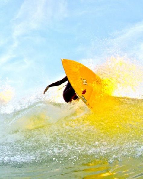 surf Yellow Surfboard, Mavericks Surfing, Sand Surfing, Sup Yoga, Surf Board, Surf Life, California Love, Surfing Waves, Surf Style