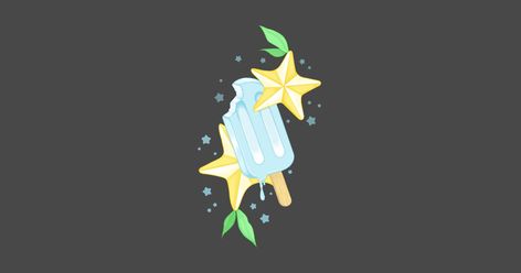 Kingdom Hearts Paopu Fruit & Sea Salt Ice Cream - Paopu - T-Shirt | TeePublic Kingdom Hearts Paopu Fruit Tattoo, Paopu Fruit Tattoo, Sea Salt Ice Cream Kingdom Hearts, Kingdom Hearts Star Fruit, Kingdom Hearts Aesthetic, Kingdom Hearts Paopu Fruit, Sea Salt Ice Cream, Paopu Fruit, Kingdom Hearts Tattoo