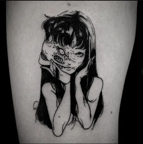 ‘blackwork’ in Tattoos • Search in +1.3M Tattoos Now • Tattoodo Tomie Tattoo, Outlaw Tattoo, Scary Tattoos, Cool Chest Tattoos, Elbow Tattoos, Tattoo Now, Cute Small Tattoos, Junji Ito, Aesthetic Tattoo