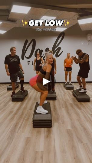 31K views · 4K reactions | ✨GET LOW✨ Step Workout

My CREW killinngggg the STEP routine!😮‍💨

If you’ve never taken a Step class or have never done Step before - you NEED to!! It’s so much fun! Especially with good music😜

Drop those SONG REQUESTS in the comments for our next routine!! 

LIKE - SAVE - SHARE 💚💜 

Love you 🫶🏼

.
.
.
.
.
.
#stepperworkout #stepaerobics #virtualworkouts #fitnessinfluencer #funworkout #fitnessinstructors #cardioworkout #momlife #fypシ #trending #newworkout | Ashley Beito | DASH Fitness Stepper Workout, Step Aerobics, Lil Jon, Step Workout, East Side, Cardio Workout, The East, Fun Workouts, Good Music