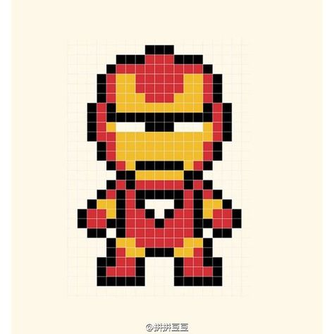 Modele Pixel Art, Pixel Beads, Fuse Bead Patterns, Art Perle, Pixel Art Templates, Graph Paper Art, Bead Sprite, Hama Beads Patterns, Minecraft Pixel Art