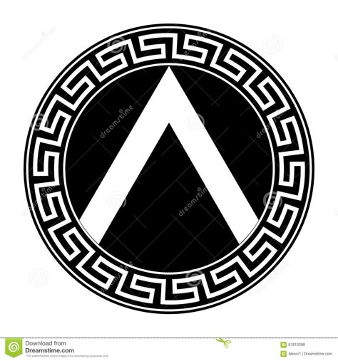 Spartan Shield Tattoo Design, Spartan Architecture, Greek Shield Tattoo, Lambda Tattoo, Spartan Shield Tattoo, Gladiator Shield, Spartan Symbol, Sparta Tattoo, Eagle Wing Tattoos