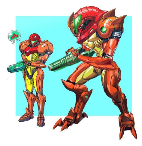 Metroid Chozo, Metroid Samus, Metroid Prime, Super Metroid, Megaman X, Nintendo Characters, Samus Aran, Nintendo Art, Arte Cyberpunk