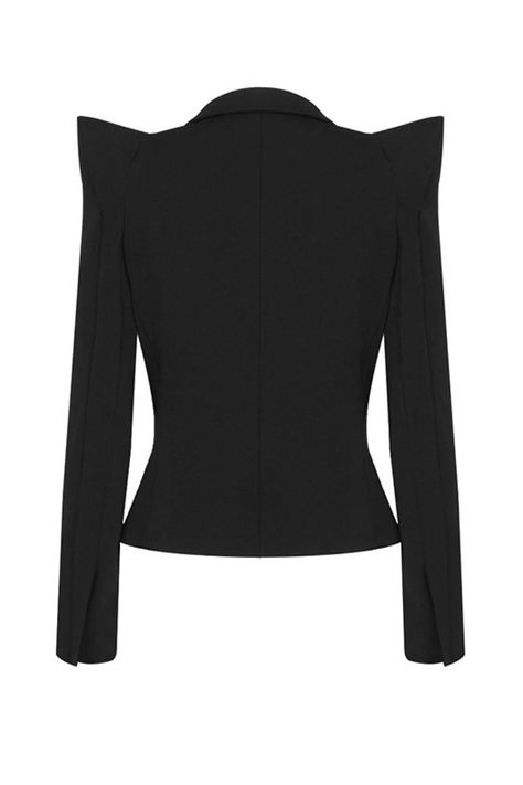 Pattern: Solid Features: Long sleeves, pointed shoulders, open front Neckline: Lapel collar Stretch: Highly stretchy Product measurements: XS: length 22 in, bust 33 in, waist 28 inS: length 22 in, bust 34 in, waist 29 inM: length 22 in, bust 34 in, waist 30 inL: length 22 in, bust 35 in, waist 30 in Material composition: 96% polyester, 4% elastane Care: Machine wash cold. Tumble dry low. Imported Pointed Shoulder, Winter Colours, Denim Jeans Fashion, Stylish Blazer, Long Coats, Open Front Blazer, Black Flare, Puffy Jacket, Coats Jackets Women