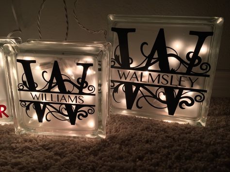 DIY Decorative Glass Blocks Lighted Glass Blocks Diy, Decorative Glass Blocks, Glass Block Crafts, Pirate Crafts, Lighted Glass Blocks, Wholesale Crafts, Wood Craft Patterns, Diy Blocks, Tile Crafts