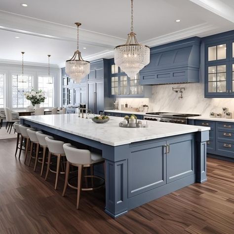 https://pin.it/2jfg7zBE8 Blue Green Kitchen Cabinets, Blue Kitchen Islands, Kitchen Countertop Colors, Blue Kitchen Designs, Kitchen Renovation Inspiration, Countertop Ideas, 2024 Kitchen, Renovation Inspiration, Kitchen Redesign