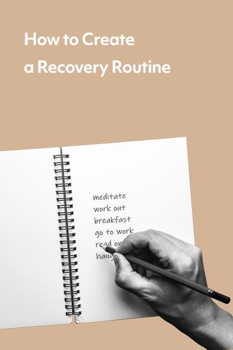 Looking to create a routine for yourself in recovery but you're not sure how? Olivia Pennelle is going to help you get started. Recovery Routine, Create A Routine, A Daily Routine, Classroom Behavior, Going To Work, Daily Routine, Get Started, To Create