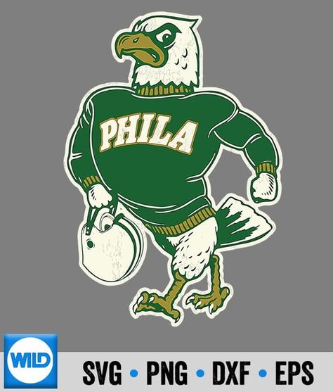 Philadelphia Eagles SVG, Philadelphia Eagles Vintage SVG cut file is a digital artwork available for immediate download. It is compatible with softwar... Philadelphia Eagles Art, Philadelphia Eagles Wallpaper, Philadelphia Eagles Svg, Vintage Philadelphia Eagles, Philadelphia Eagles Logo, Eagles Svg, Dirty South, Helmet Stickers, Eagle Logo