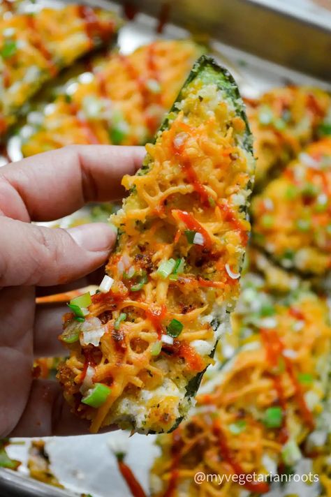 Jalapeno Poppers Vegetarian, Cottage Cheese Jalapeno Poppers, Protein Packed Vegetarian Meals, Jalapeno Recipes Healthy, Healthy Jalapeno Poppers, Vegetarian Jalapeno Poppers, 2024 Prep, Cottage Cheese Cream Cheese, Cream Cheese Jalapeno Poppers