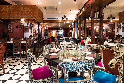 Chor Bizarre, 16 Albemarle Street, Mayfair, London W1S 4HW; 0207 629 9802. Pakistani Restaurant, London Decor, Home Cooked Food, The Thieves, Mayfair London, London Bars, Indian Restaurant, French Restaurants, London Restaurants