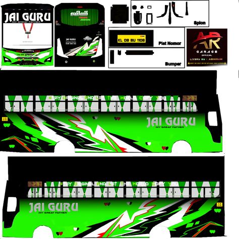 Jai Guru Bus Livery Hd, Jai Guru Bus Livery, Raja Meldi, Private Bus Livery, School Bus Games, Bus Livery, Bus Mod, St Bus, Bus Drawing