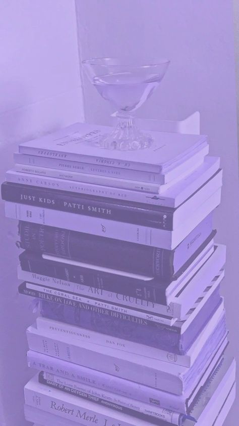 Aesthetic Books Wallpaper, Theme Rp Soft Purple, Ipad Image, Books Wallpaper, Light Purple Wallpaper, Purple Aesthetic Background, Purple Books, Violet Aesthetic, Purple Flowers Wallpaper