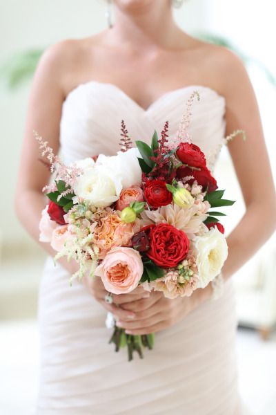 Wedding Bouquet #bouquet #Wedding Prom Bouquet Ideas Color Schemes, Color Schemes Red, Prom Bouquet Ideas, Garden Rose Bouquet, Prom Bouquet, Purple Wedding Theme, Blush Bouquet, Red Bouquet, Snow Photography