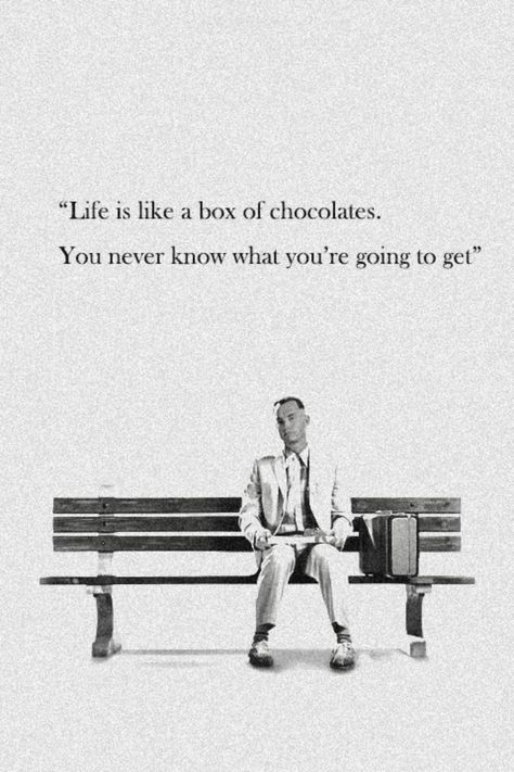 #forest gump #motivational quotes #inspirational quotes Forest Gump Wallpaper, Forest Gump Aesthetic, Forrest Gump Tattoos, Forest Gump Tattoo, Forrest Gump Aesthetic, Yearbook Quotes Inspirational, Conceptual Tattoo, Forrest Gump Quotes, Forrest Gump Movie