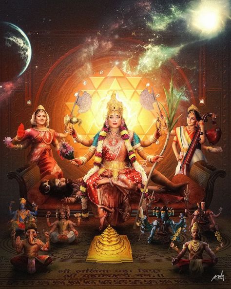 Instagram Tridevi Goddess Wallpaper, Tripura Sundari Goddesses, Maa Matangi, Yogini Goddess, 10 Mahavidya, 64 Yogini, Lalitha Sahasranamam, Tripura Sundari, Devotional Topics