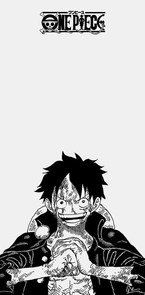 Luffy Wallpaper, One Piece Wallpaper, Wallpaper Black And White, Black And White One Piece, One Piece Wallpaper Iphone, Cartoon Character Pictures, Wallpaper Black, Manga Anime One Piece, Anime Tattoos