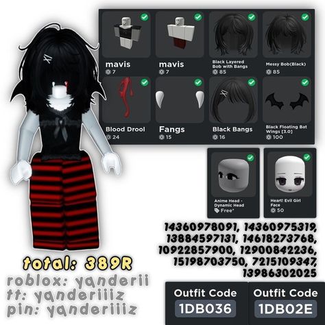 Hsl Codes, Roblox Cosplay, Mavis Hotel Transylvania, Catalog Avatar Creator, Matching Fits, Rh Fits, Evil Girl, Custom Stuffed Animal, Roblox Code