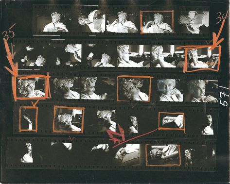 Hell Aesthetic, Negative Film, Contact Sheet, Elliott Erwitt, Gcse Art, Norma Jeane, Film Strip, Pictures Of People, Lps