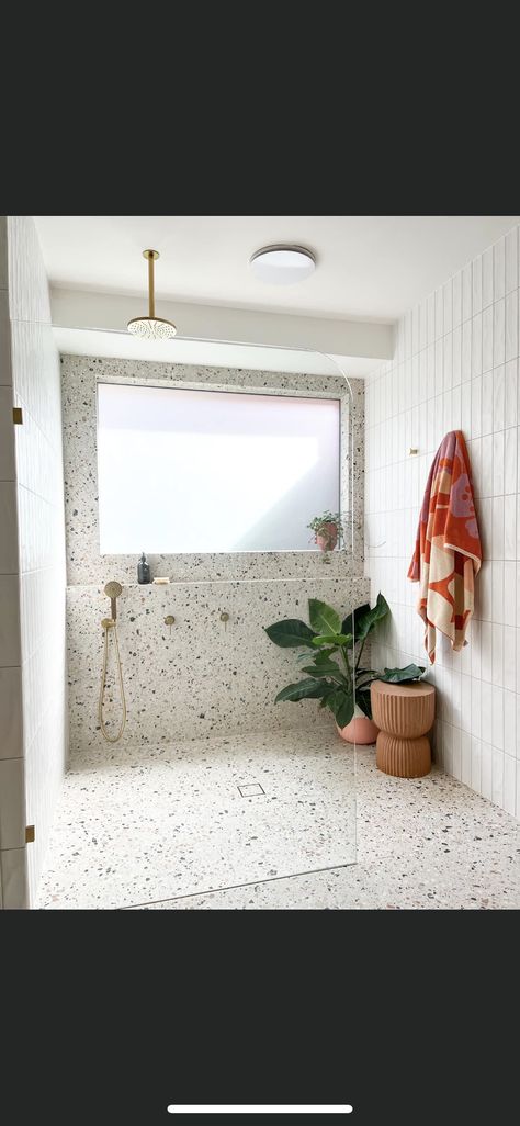 Cream Terrazzo Bathroom, Terrazo Floor Bathrooms, Kitchen Terrazzo Floor, Terazzo Floor Bathroom, Terrazzo Floor Bathroom, Terrazzo Tile Bathroom, Terrazzo Bathroom Design, Terrazo Tile, Kitchen Terrazzo