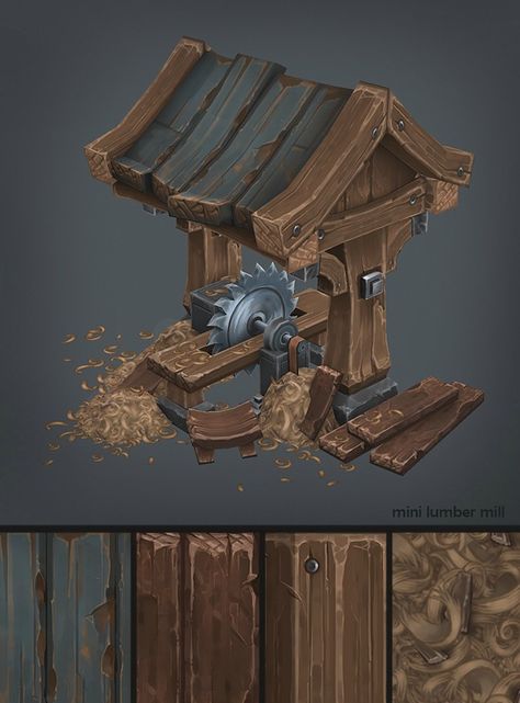 Idle Game, 3d Karakter, Game Textures, Props Concept, Hand Painted Textures, Game Props, Low Poly Art, Game Concept Art, 3d Texture