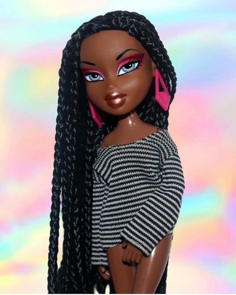 The Black Bratz on Instagram: “✨It’s okay if you don’t like me, not everyone has good taste✨ #bratz #bratzdoll #bratzdolls #bratzedit #bratzstyle #bratzaesthetic…” Black Bratz, Black Bratz Doll, Bratz Doll, African American, The Black, Braids, On Instagram, Blue, Instagram